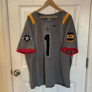 Nike Air Force Falcons Red Tails Jersey T-Shirt.